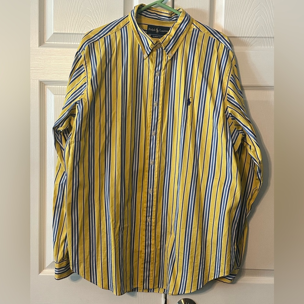 Polo Ralph Lauren button up collared shirt
